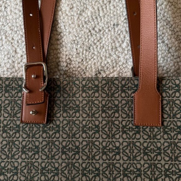 Loewe Anagram jacquard canvas tote bag - Picture 6 of 7